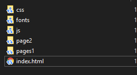 arborescence pour développer du web